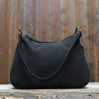 Gun Toten Mamas concealed carry basic hobo handbag in black