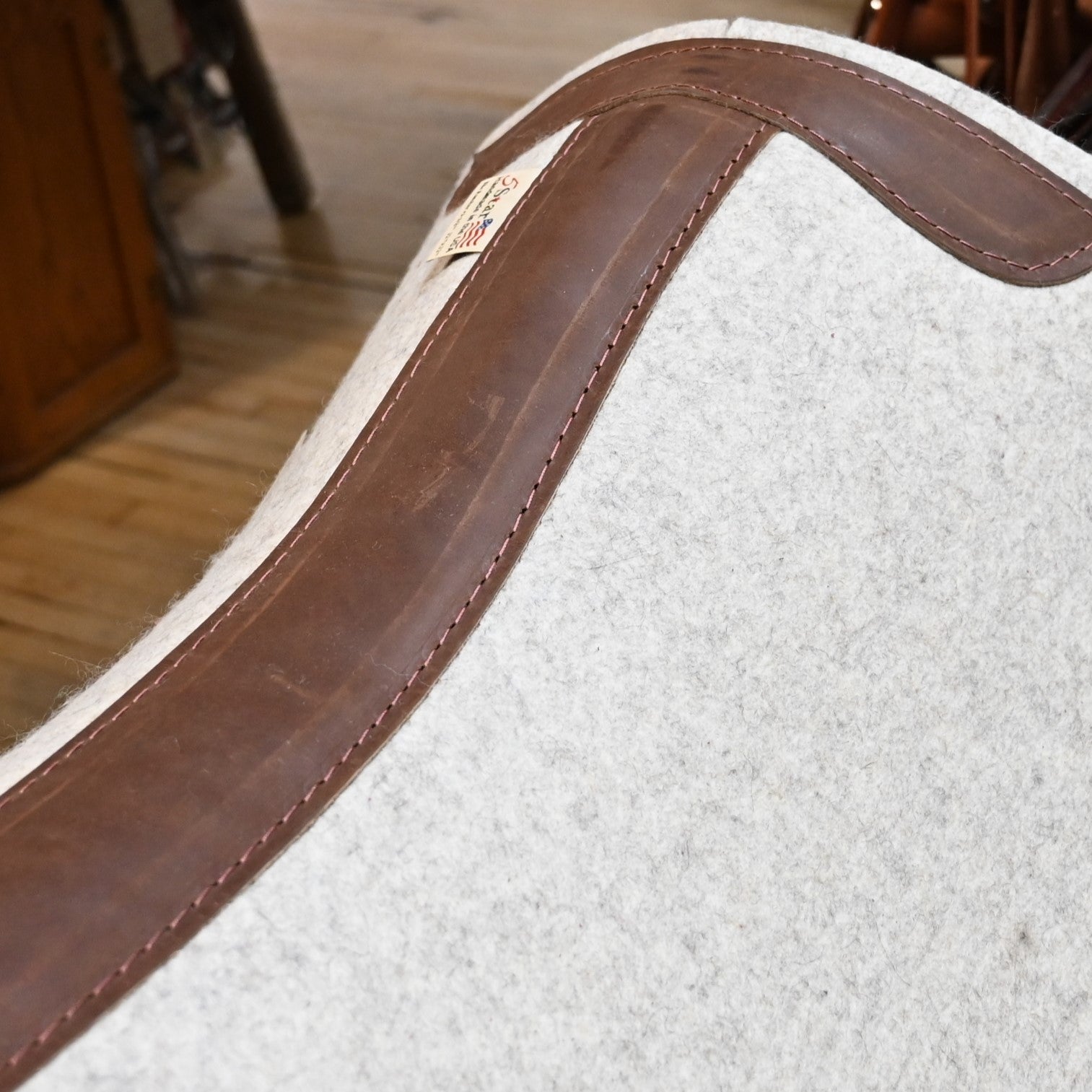 Five Star 1 1/8" Extra Thick Western Cont Nat Pad