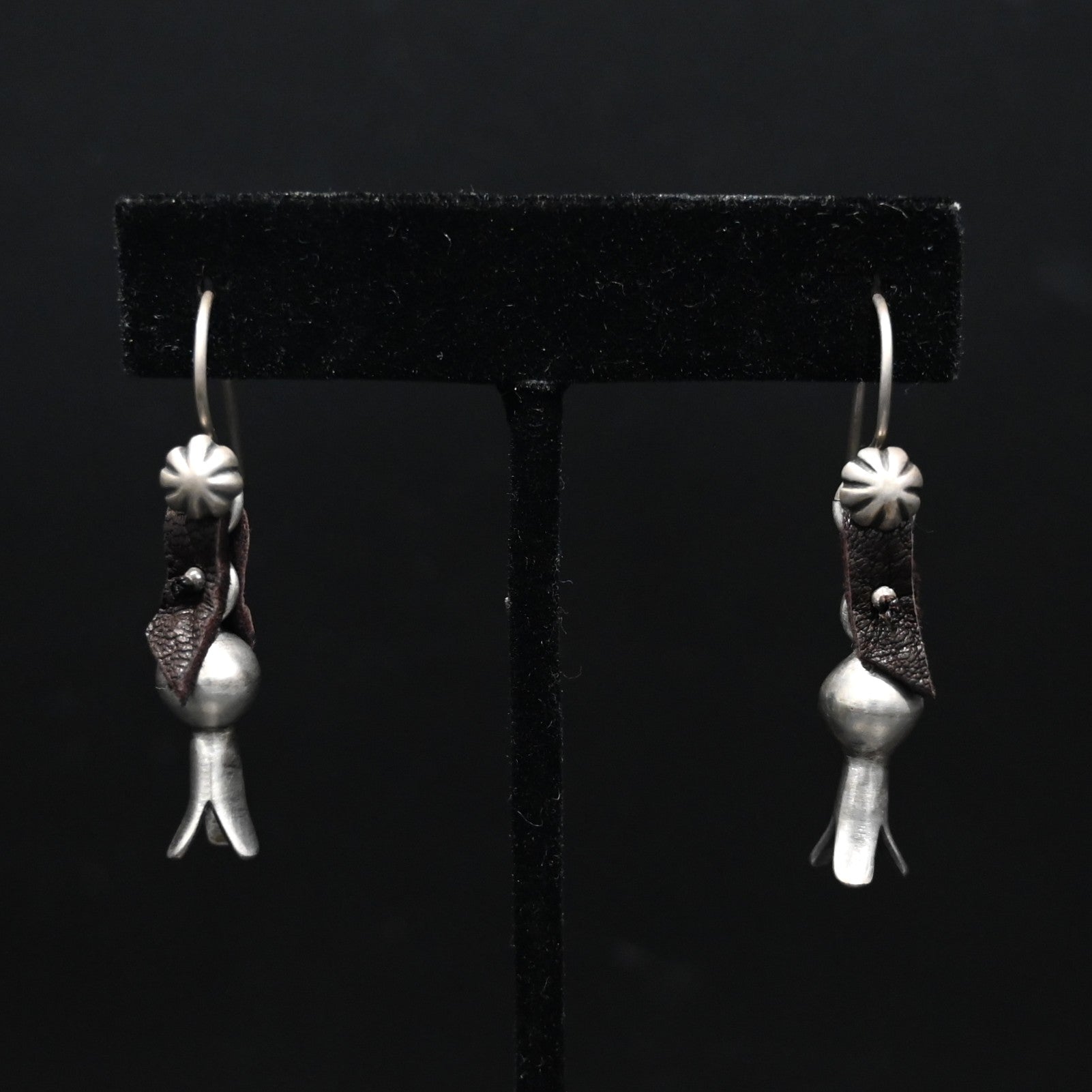 View of earrings