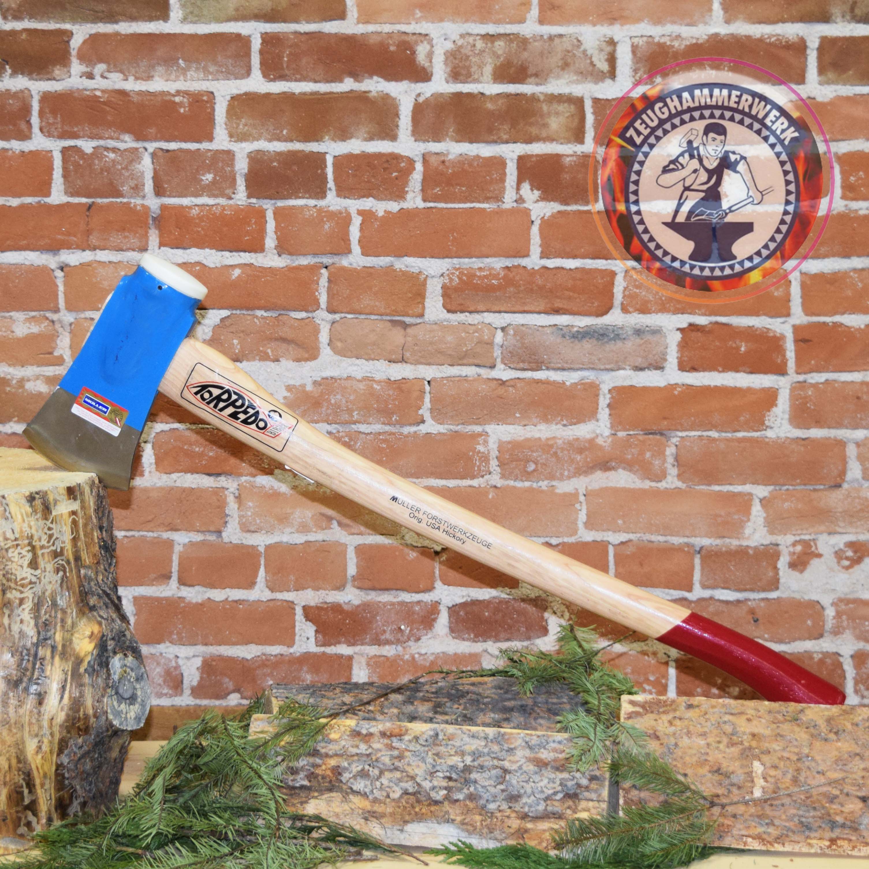 Mueller Torpedo Wedge-tipping-axe 2200g, hickory-handle