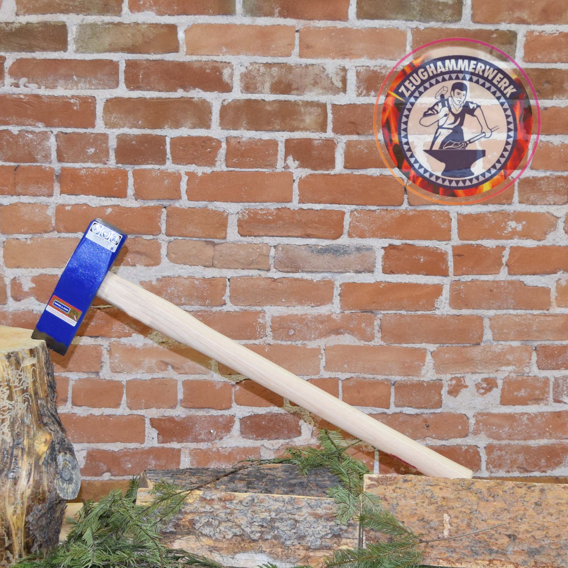 Mueller Stone splitting hammer, 3500g, ash handle