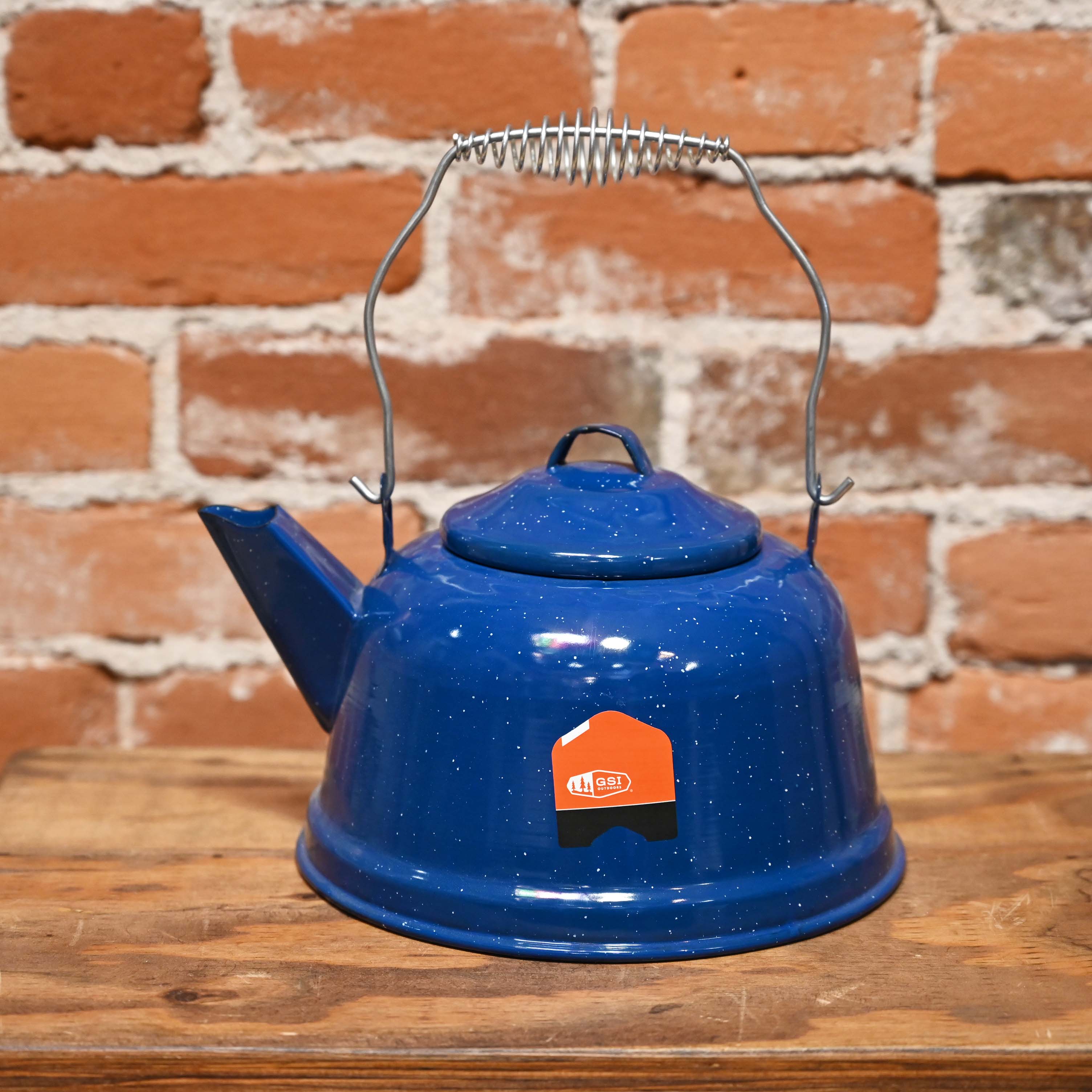 gsi outdoors tea kettle GSI Outdoors Tea Kettle 10 Cups Blue