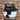 SouthBay Leather Saddle Purse Hair-on in Black and White