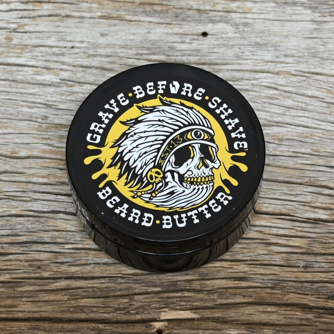 View of beard butter