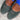 Hondo 16" Cowboy Boot – Royal Blue Top with Black Roughout Vamp & Overlay