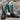 View of Hondo 12" cowboy boot with turquoise crater top, oiled bullhide vamp, narrow square toe, and spur ledge
