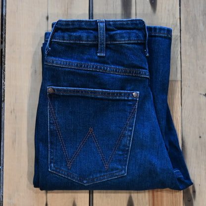 Wrangler Retro Bailey high rise bootcut jean in Isla dark wash