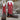 View of Anderson Bean kids boot with red top, saddle mad dog vamp, and pull straps
