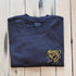Filson Frontier Any Weather Graphic Tee in dark brown with Filson graphic