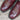 View of Atomic 79 exclusive Hondo Bronc Boot with black top, burgundy vamp, French square toe, and spur lip