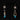 Peyote Bird Revival mixed stone and turquoise dangle earrings displayed on black background