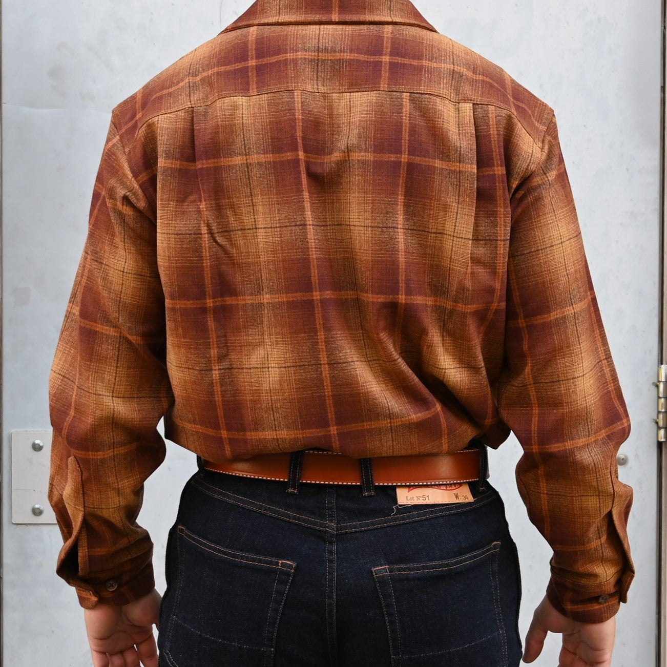 Pendleton – Gold & Rust Ombre Board Shirt – Atomic 79