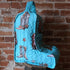 Ida Mae Home - Turquoise Thunderbird Quilted Boot Bag