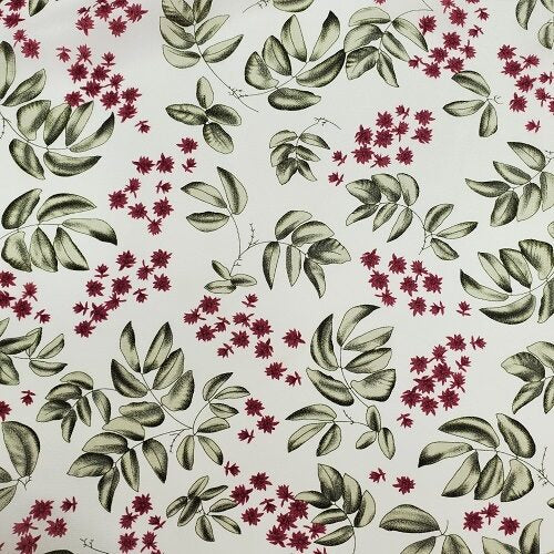 Cowboy Images crepe de chine eucalyptus leaves wild rag 36x36