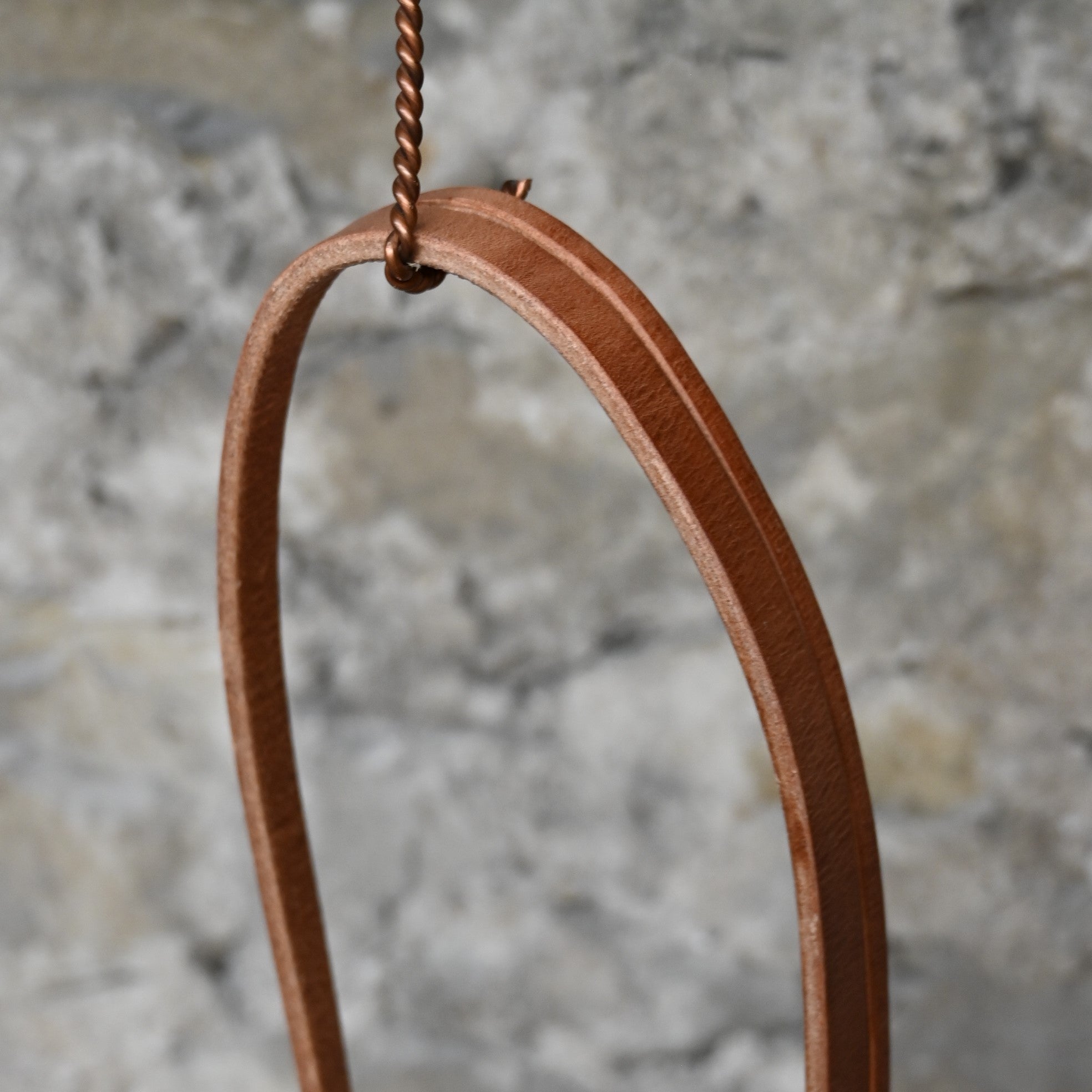 3/4&quot; Split Ear Headstall with Single Floral Buckle view of top of headstall