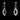 Vogt Silversmiths Seraphina sterling silver dangle earrings with concho post