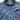 View of Double D Ranch Cowboy 101 Dress – Denim-inspired dress featuring cowboy motifs, silver studding, and concho buttons for a chic Western look