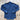 View of Blue Blanket men’s dark indigo denim Western shirt with pearl snap closures and yoke detailing