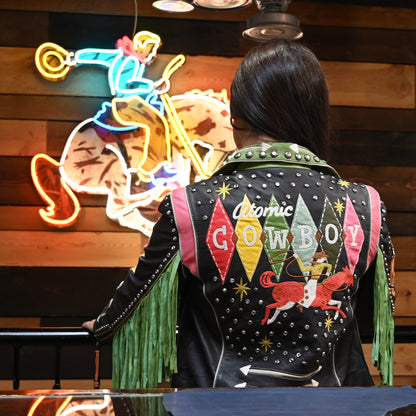 Double D Ranch – Atomic Ranch Biker Jacket (Bronco Brown)