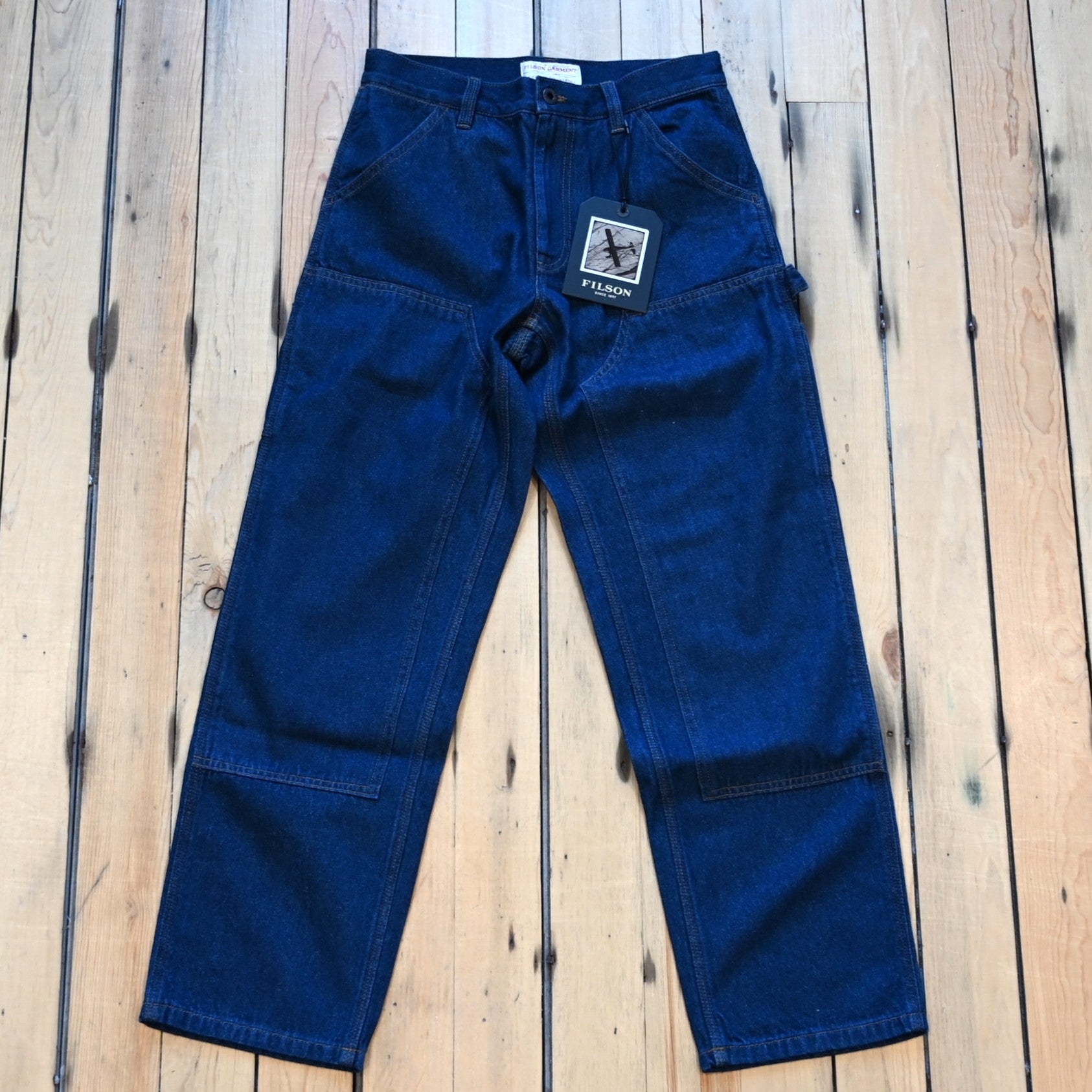 Filson Ladies 9-oz Work Jeans Dark Rinse – Atomic 79