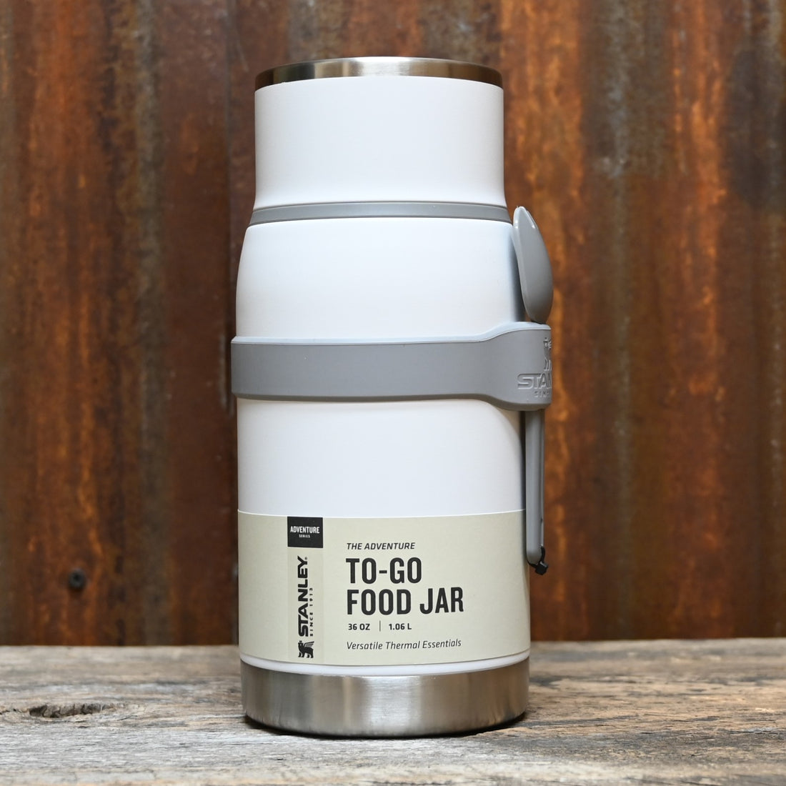 View of food jar