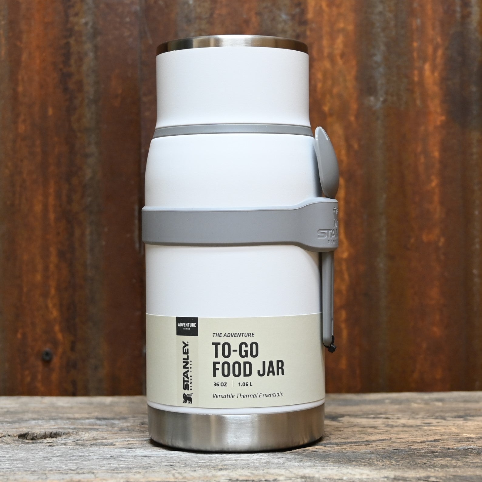 View of food jar