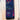Pendleton Jacquard Wool Scarf in Autumn Birch Navy with fringed edges.