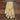 Geier Gloves tan pile-lined deerskin gloves with elastic back