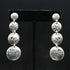Vogt Silversmiths Kimberly Going Out sterling silver concho dangle earrings