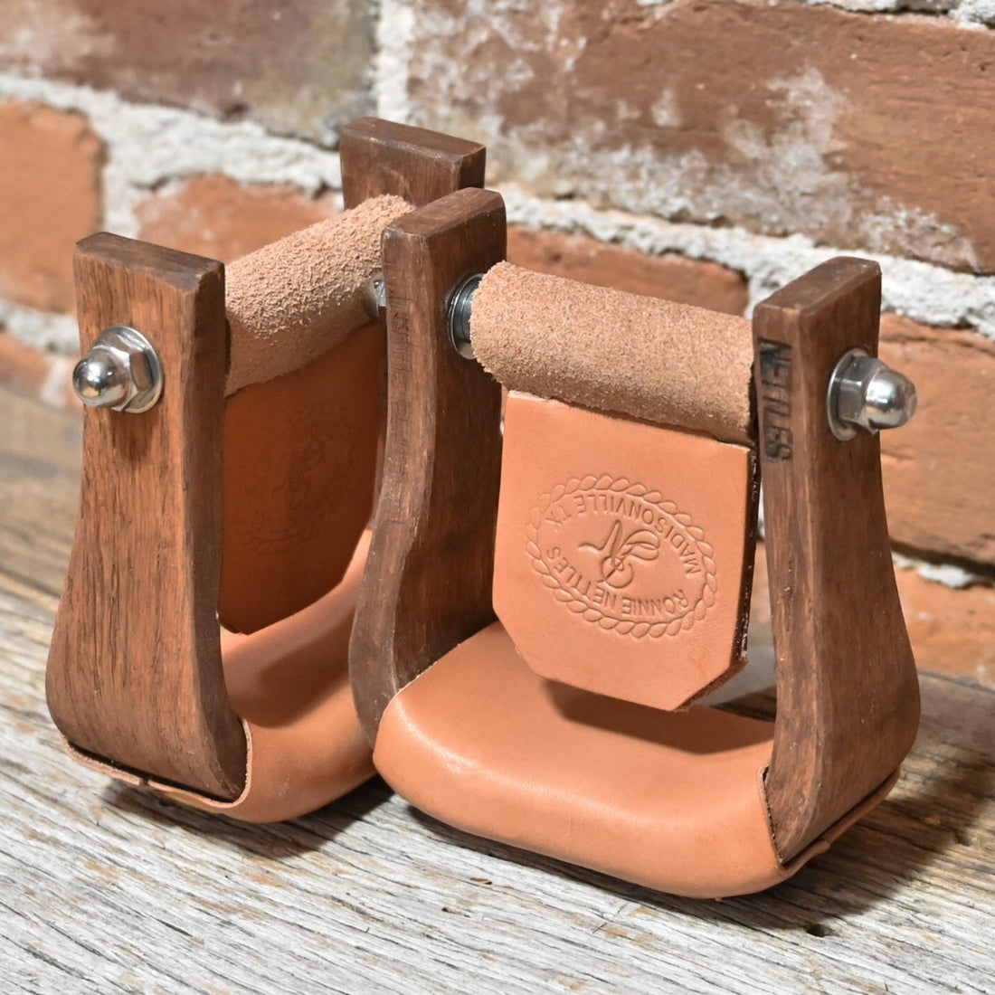 Nettles Stirrups 2&quot; Chisholms Child 4:x3 3/4: view of stirrups