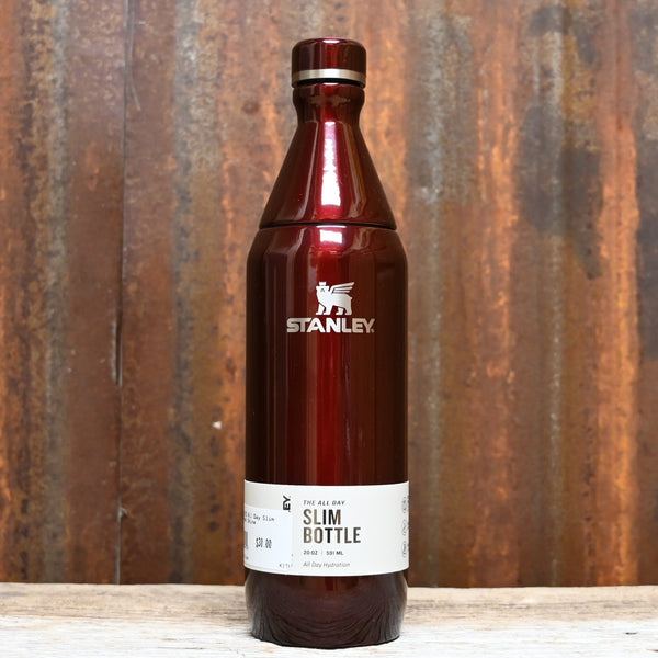 Stanley 20 OZ All Day Slim Bottle Garnet Shine – Atomic 79