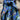Cowboy Images Charmeuse Retro Cowboy Blue 44X44