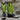 View of Stallion Ladies 14" Rosebud boot with kelly green uppers, purple vamp, and silver wingtip