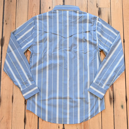 Schaefer RangeTek Western Guide Snap Shirt in Rusk with pearl snaps and vented back