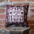 Ida Mae Home - Good Boots Aint Cheap 8x8 Quilted Pillow