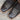View of Hondo 13" cowboy boot with brown volcano top, chocolate Spanish shoulder vamp, and medium square toe