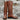 Olathe 17" Brown Mule Leather Polo Boot With Black And Yellow Toe Bug