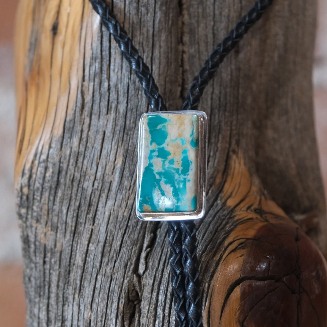 Sunwest Silver Royston Turquoise Bolo Tie