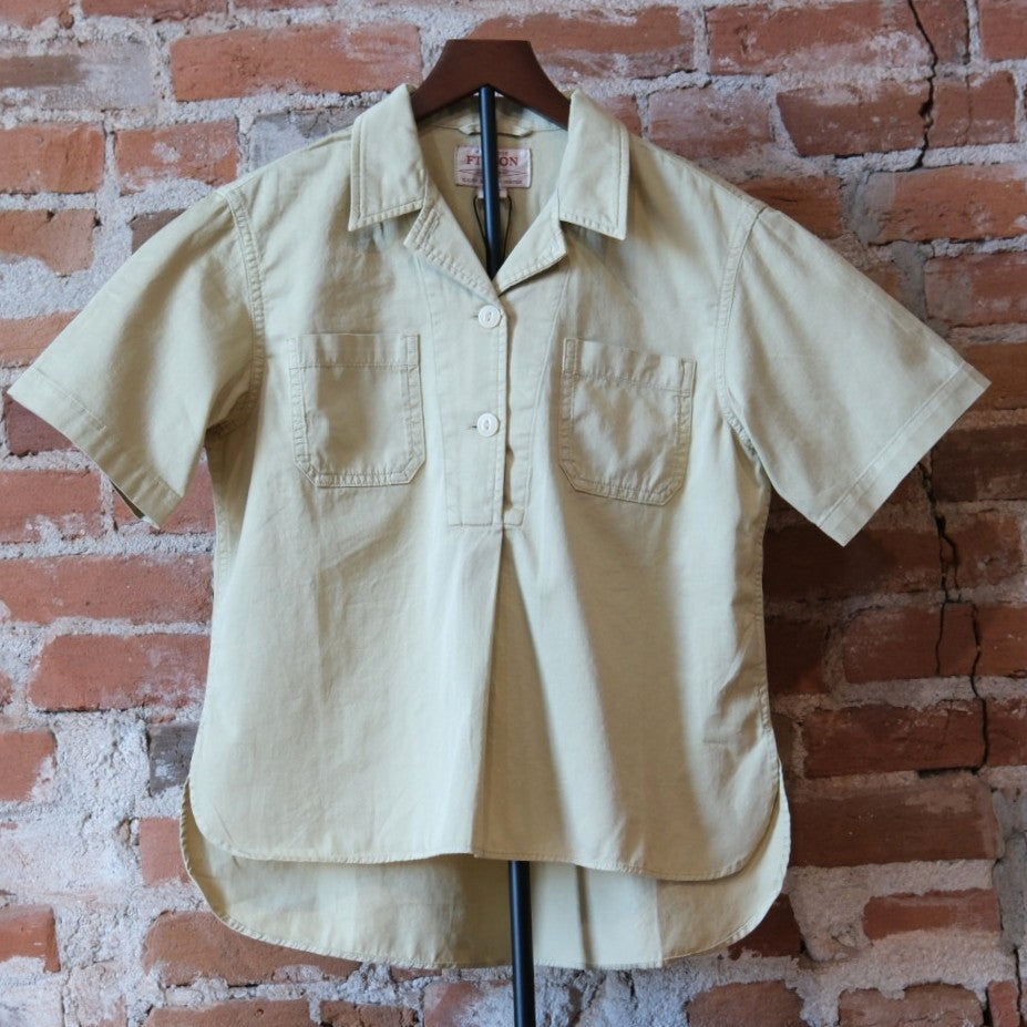 Filson Ladies Twill Popover Shirt - Pale Tan