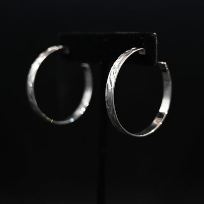 Vogt Silversmiths Clara Countryside Hoop