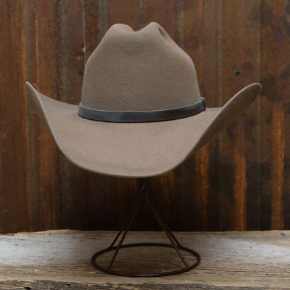 Stetson Boss of the Plains 6X Cowboy Hat - Pecan Fur Felt Distressed