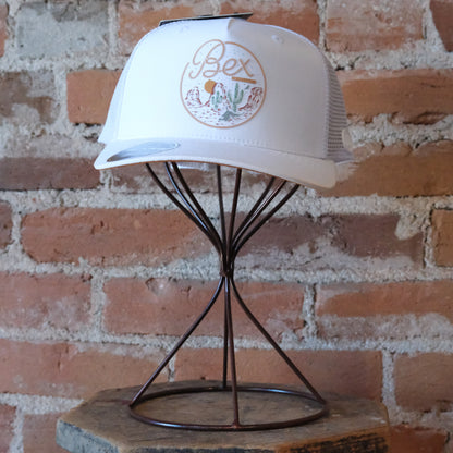 BEX Sierra ivory felt hat with structured crown and firm brim