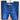 View of Kimes Ranch Sarah Jean in Blue Wash featuring high-rise waist, slim bootcut leg, and Longhorn logo