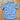 View of Short sleeve RangeTek Western snap shirt in soft blue with mesh back vent and snap pockets