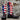 Nutted Calf Men's 16" USA Boot with Chocolate Bullhide Vamp, Tooled Red-White-Blue Stars & Stripes Top