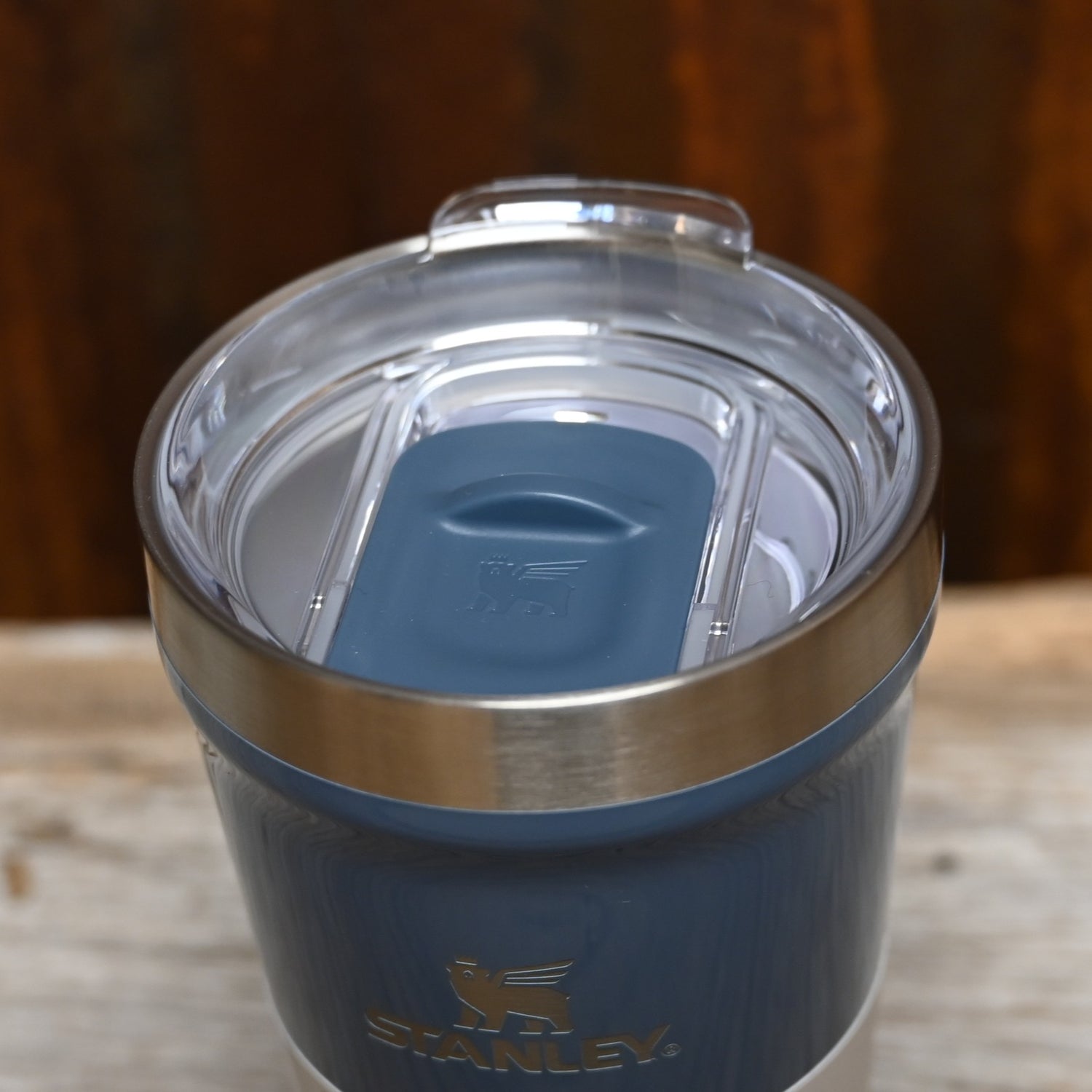 Stanley Everyday 16 oz Tumbler in Tempest Gloss Blue with FlowState lid and vacuum-insulated stainless steel design