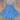 Double D Ranch Buckskin Blues Skirt in classic blue denim.