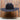 View of front of hat