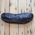 K Bar J Leather Cantle Bag in Chocolate showing the rich, dark leather