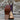 Hyer HARPER 13" boots showcasing tan full-quill waxy ostrich vamp and eggplant vintage goat upper with broad square toe and Stockman block heel